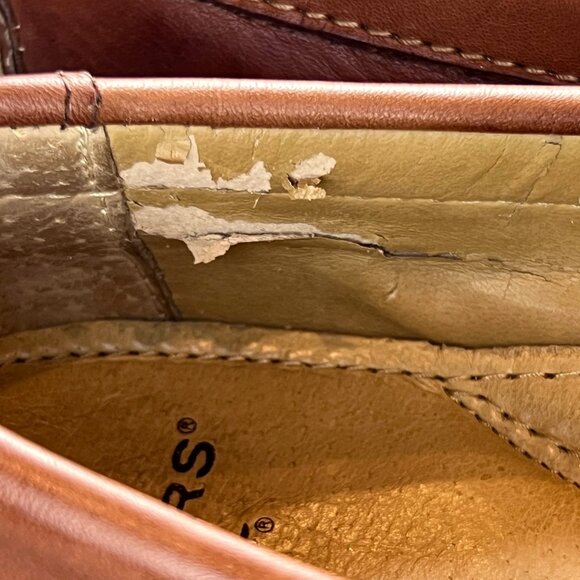 Dockers Catalina Brown Leather Loafers Mens 10M Slip-On Shoes Casual Comfort main image 10